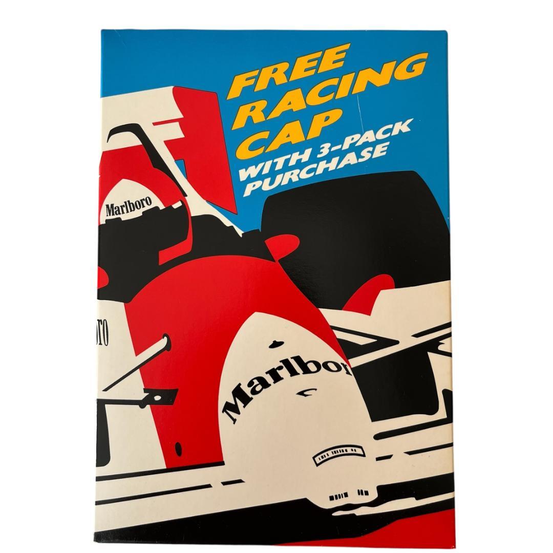 【ひ】Marlboro　マルボロ　タバコ　レーシング　キャップ