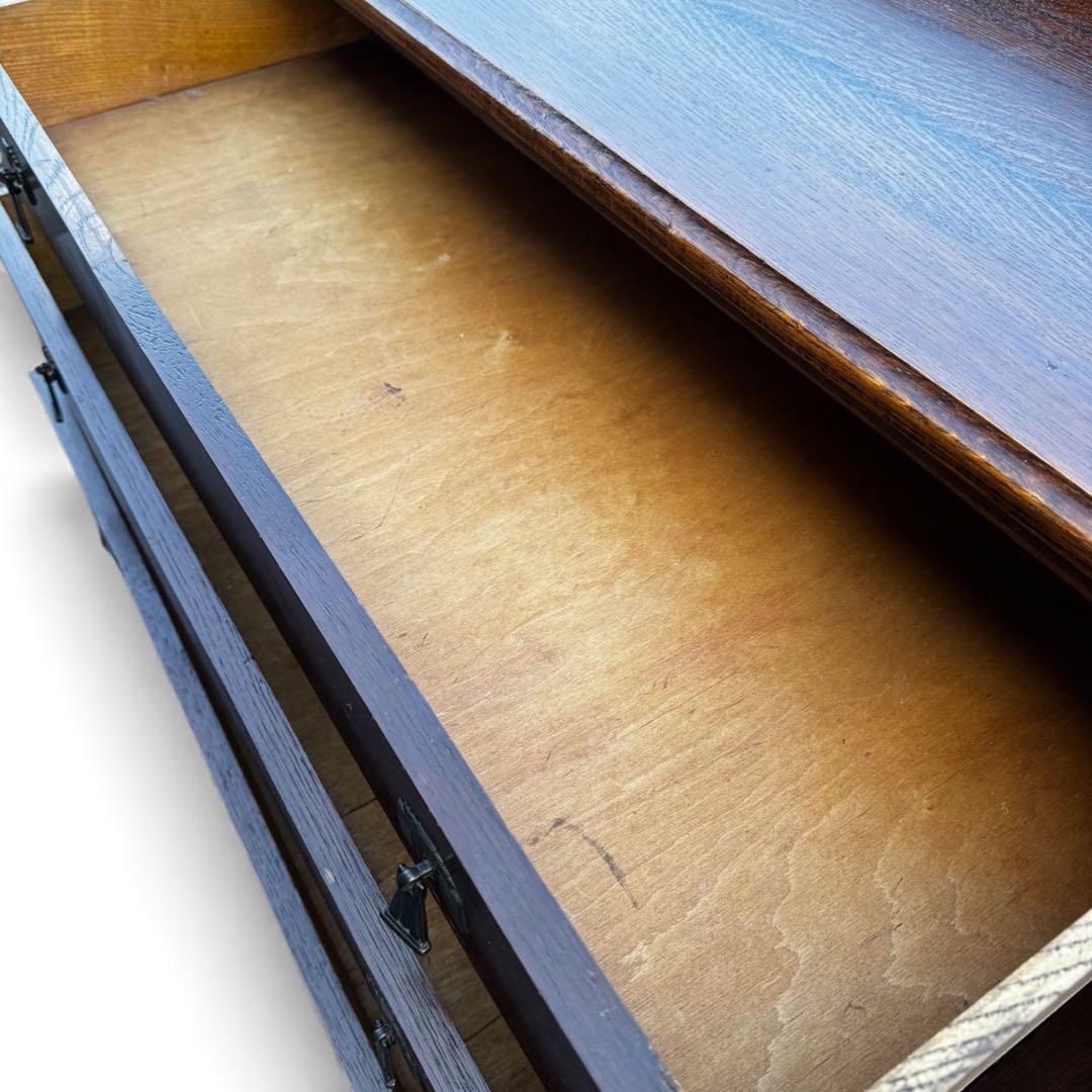 【アンティーク】3段　チェスト 幅99cm 木製 ヴィンテージ クラシック