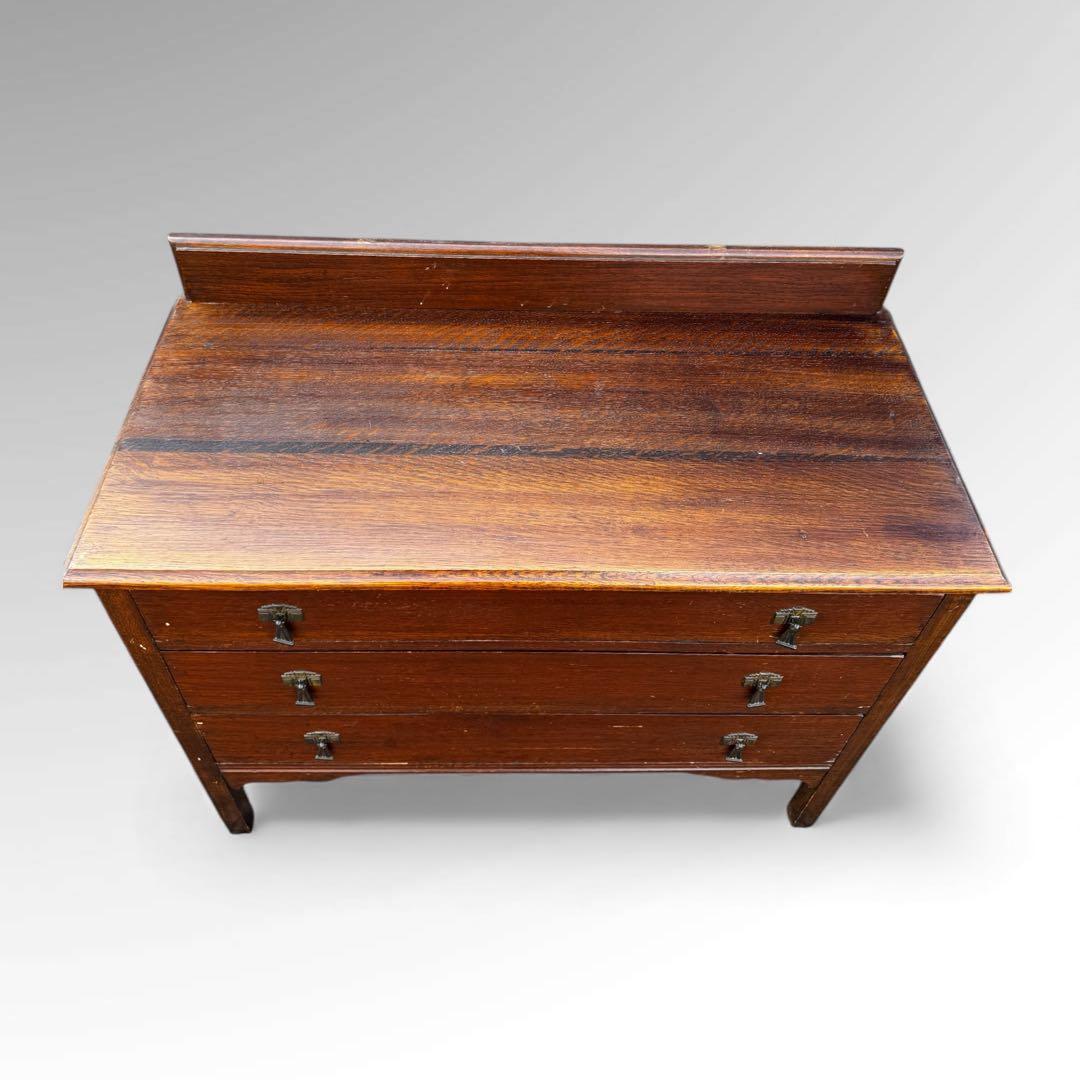 【アンティーク】3段　チェスト 幅99cm 木製 ヴィンテージ クラシック