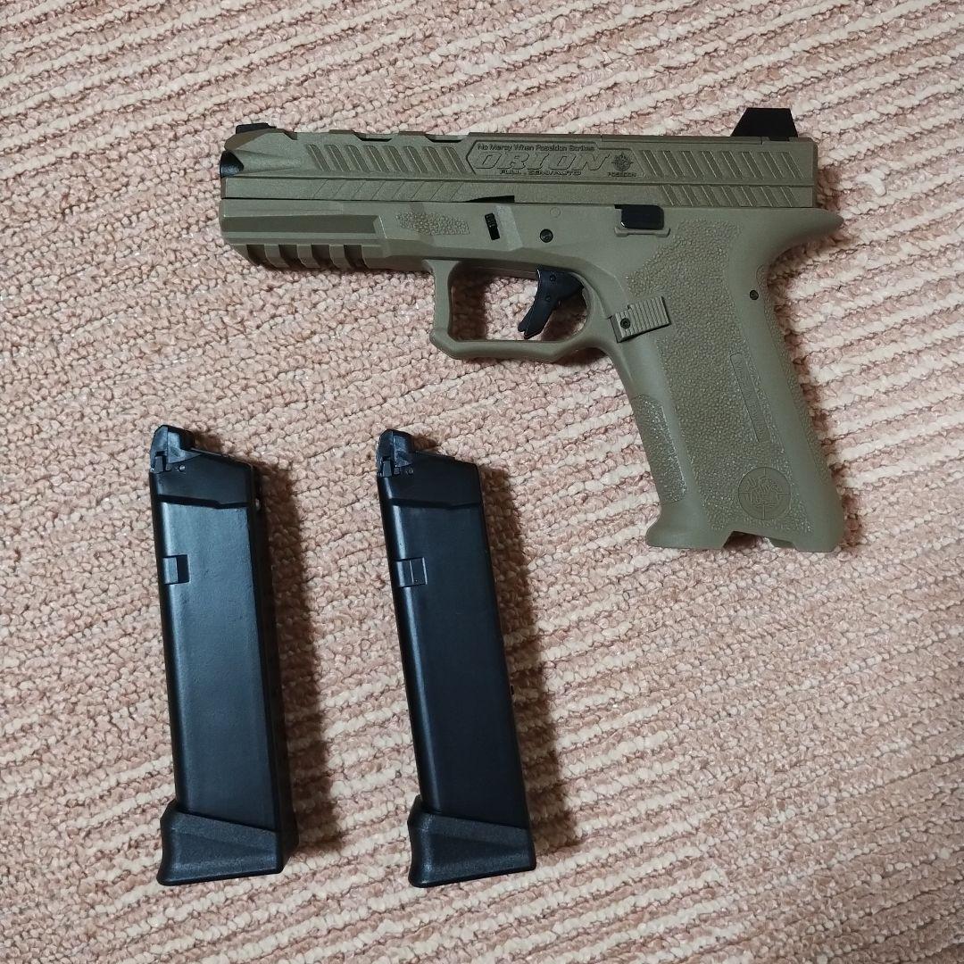 POSEIDON ORION2 ガスブローバックハンドガン タンカラー