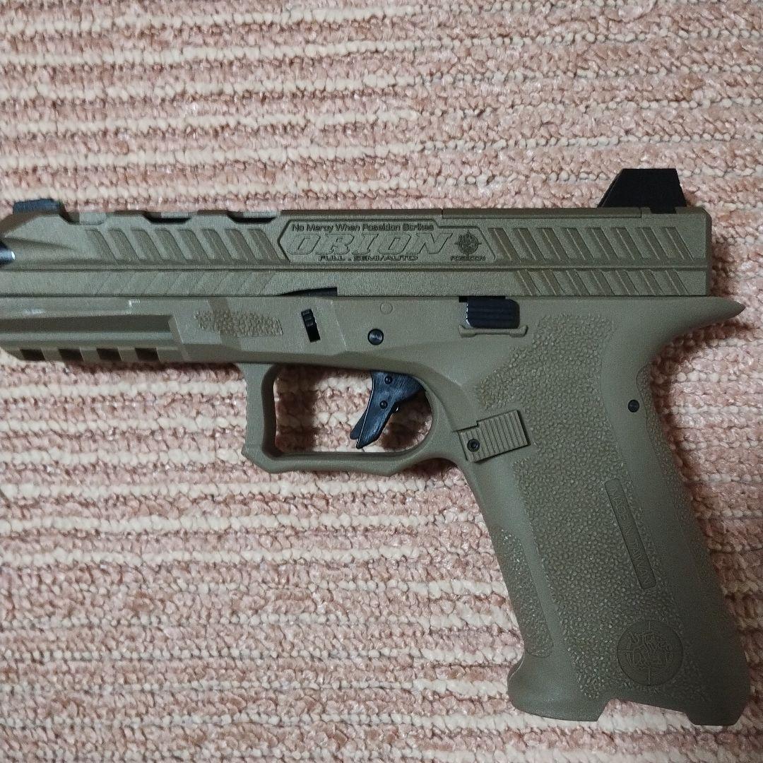POSEIDON ORION2 ガスブローバックハンドガン タンカラー
