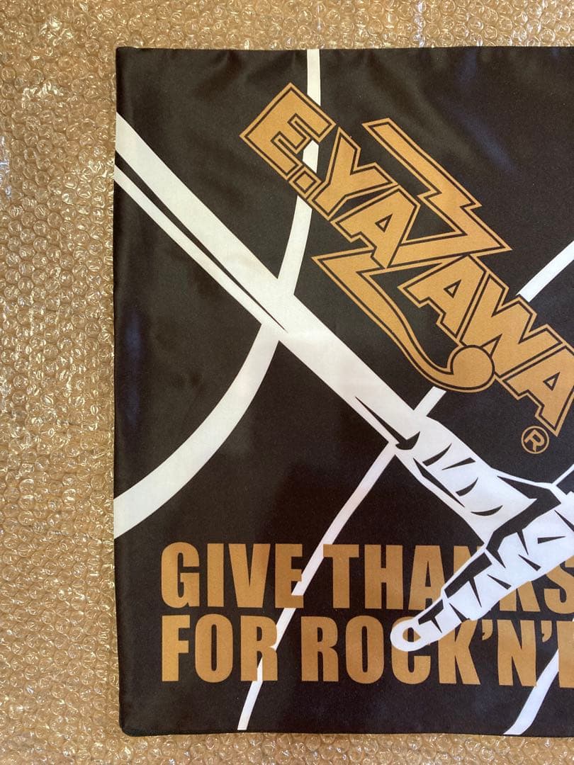 矢沢永吉　クッションカバー　ロゴマイク