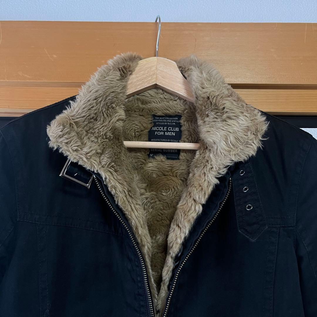00s NICOLE CLUB y2kファーライダージャケットギャル男vkei