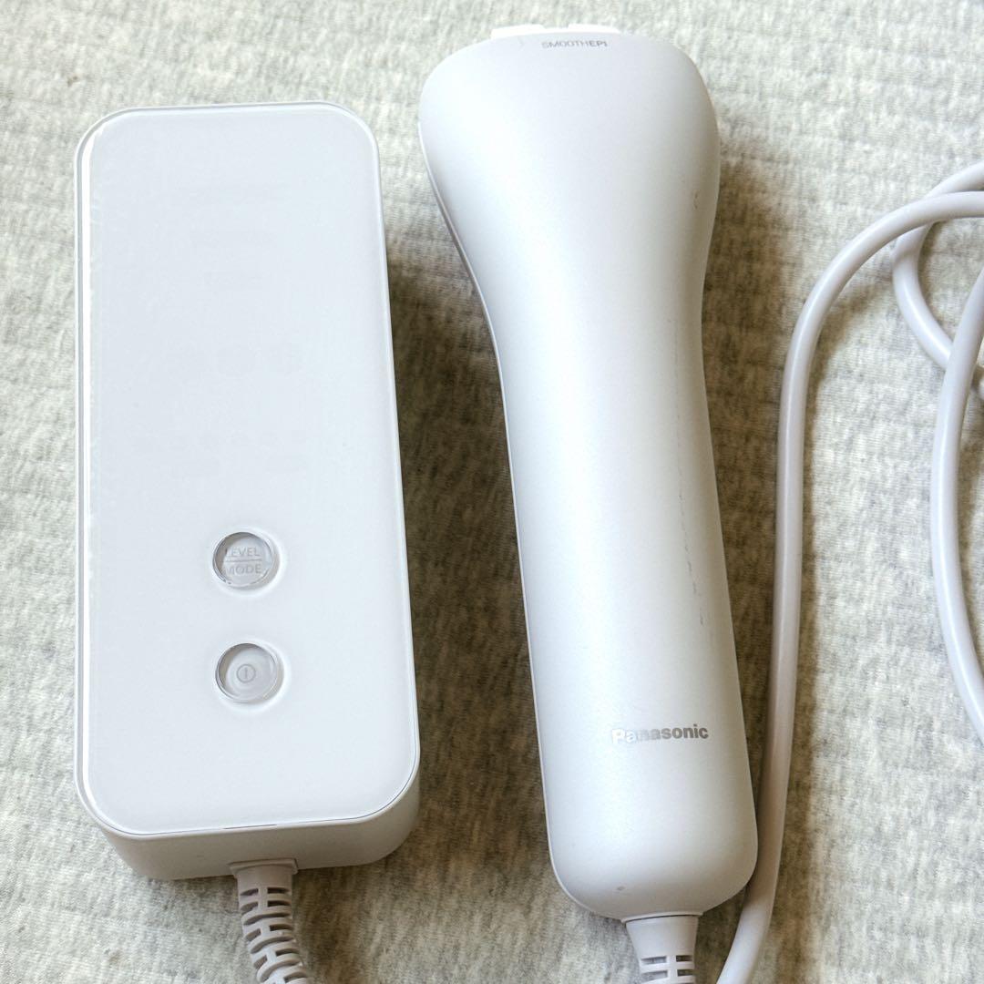 美品　動作確認済　Panasonic 脱毛器 ES-WG0A ホワイト　美容