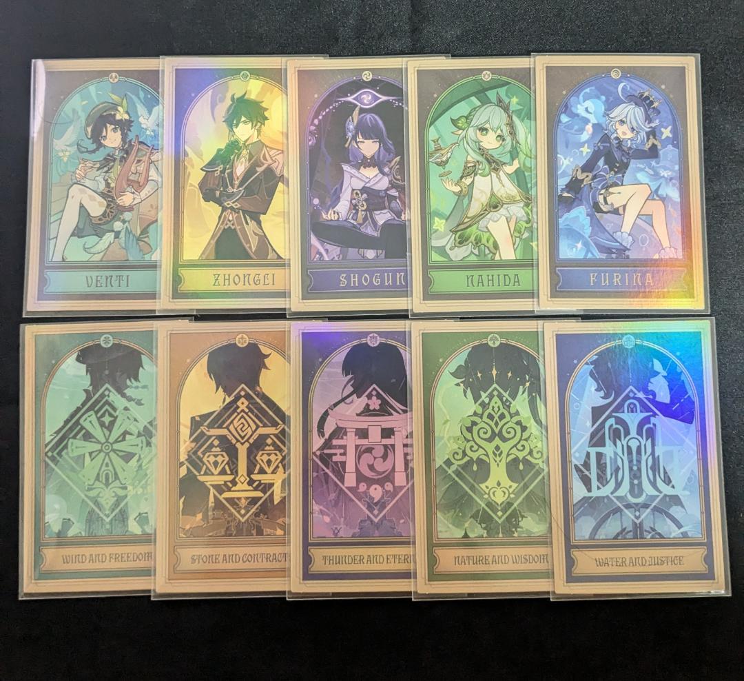 神 10枚セット 原神 七聖召喚カード ホヨランド2024 限定 韓国