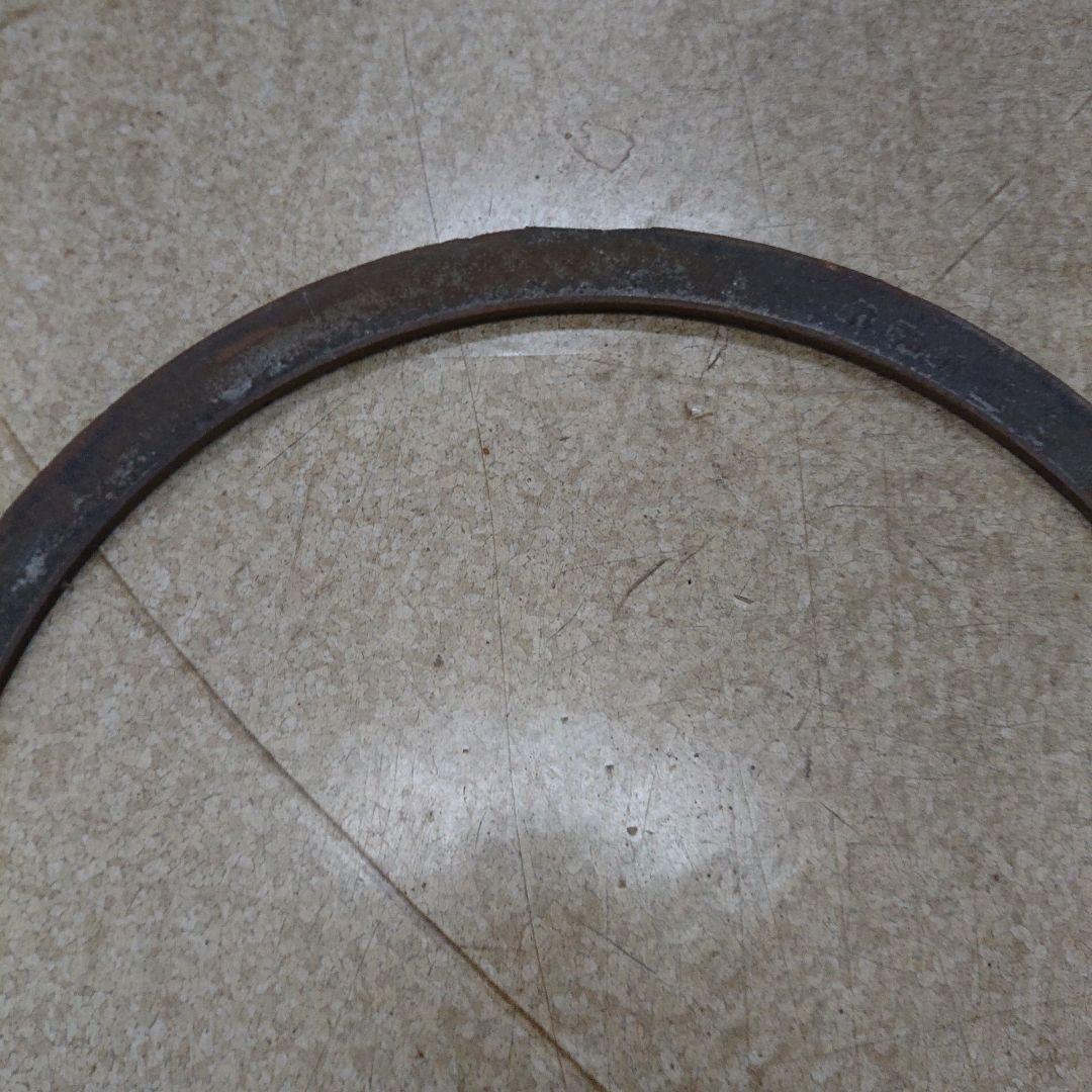 昭和レトロ 鋳物釜輪 大鍋用 ④