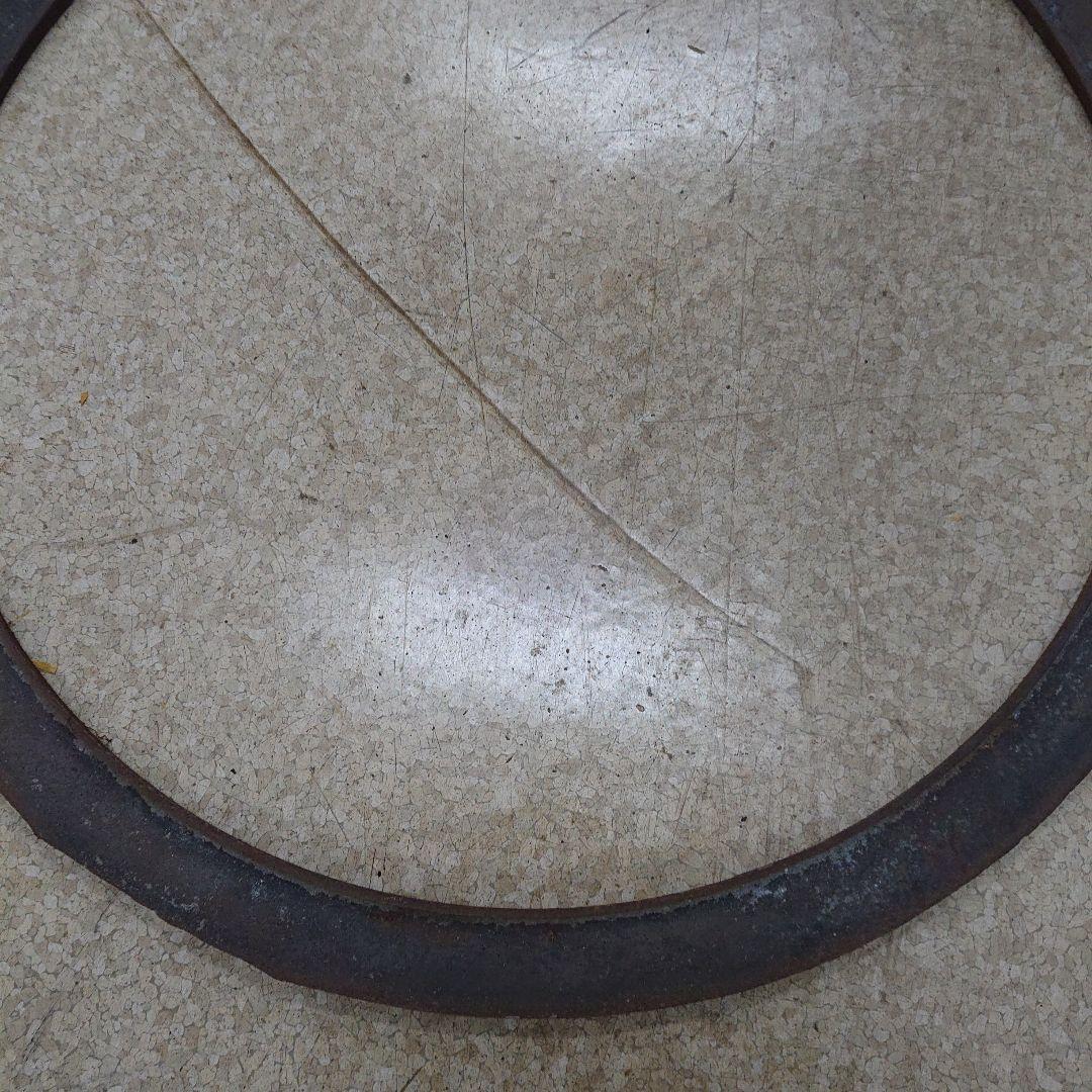 昭和レトロ 鋳物釜輪 大鍋用 ④