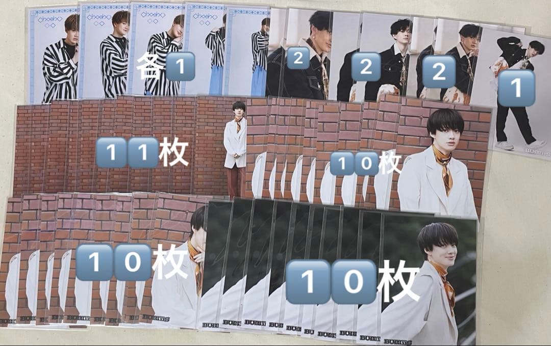 buddiis 小川史記　まとめ売り　生写真