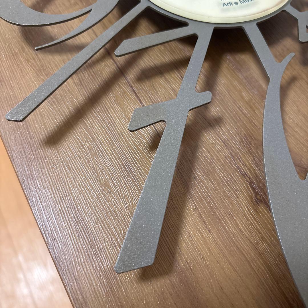 Arti&Mestieri 掛け時計 BIG-BANG グレー