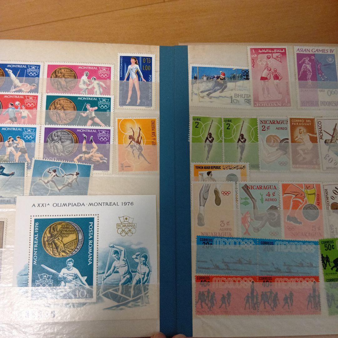 未使用　オリンピック切手コレクション