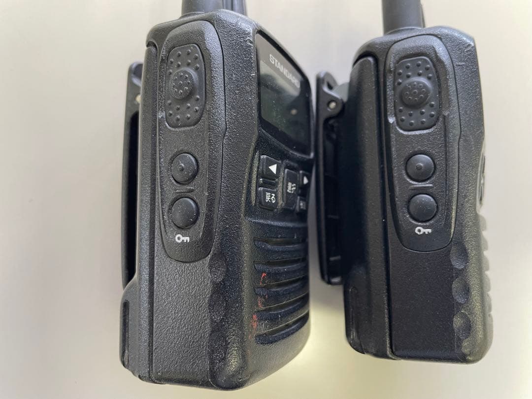 スタンダード製VXD450U デジタル携帯型無線機２台セット（専用ソフト改修済）