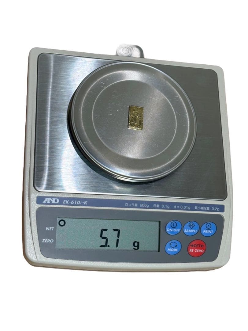 美品　安政二分金 5.6-5.7グラム