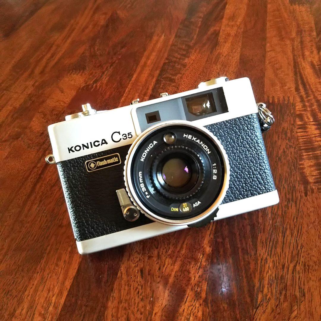 Konica C35 flash matic コニカ c35 フラッシュマチック