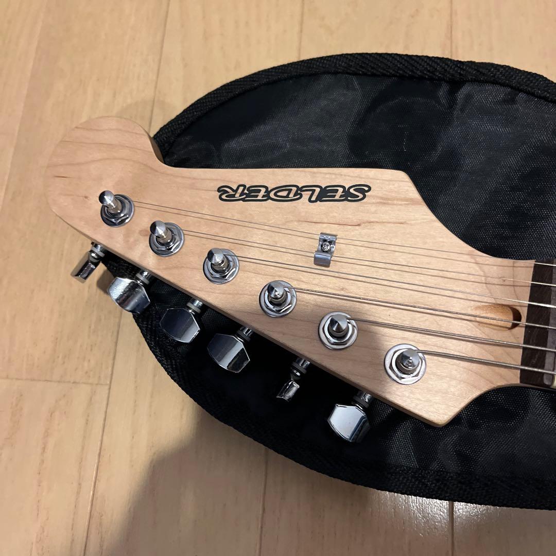 【美品】SELDER 黒 ブラック セルダー ソフトカバー　チューナーセット