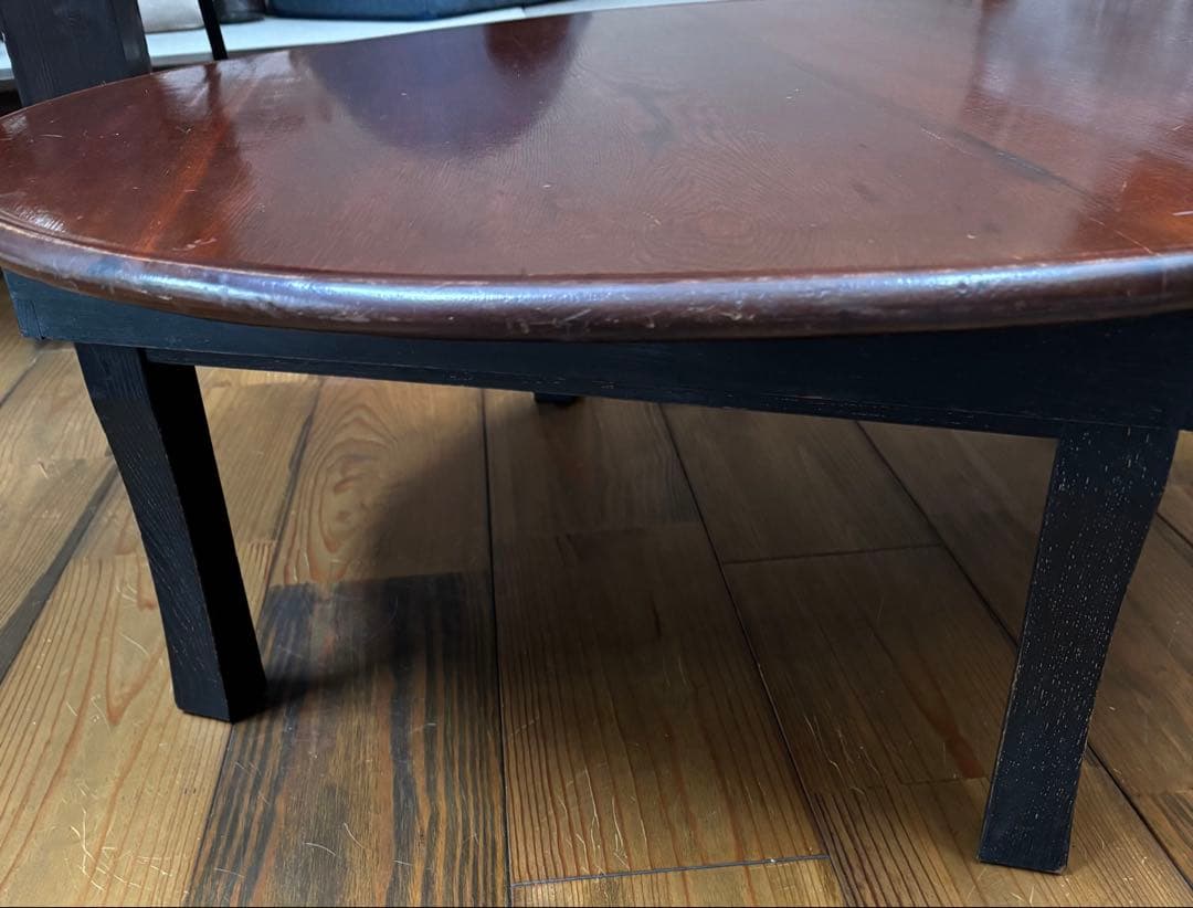 丸テーブル　アンティーク　ちゃぶ台