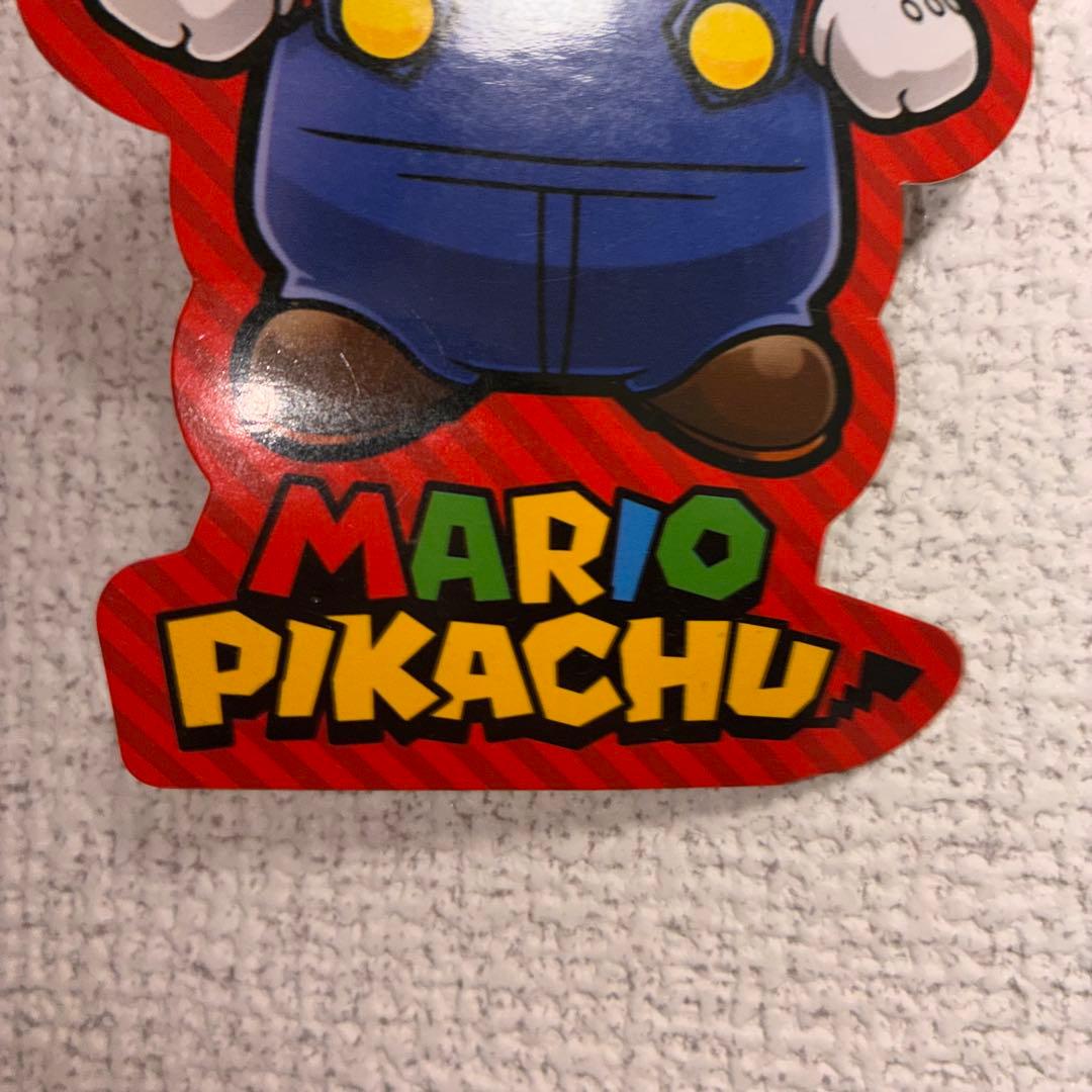マリオ　ピカチュウ ぬいぐるみ タグ付き