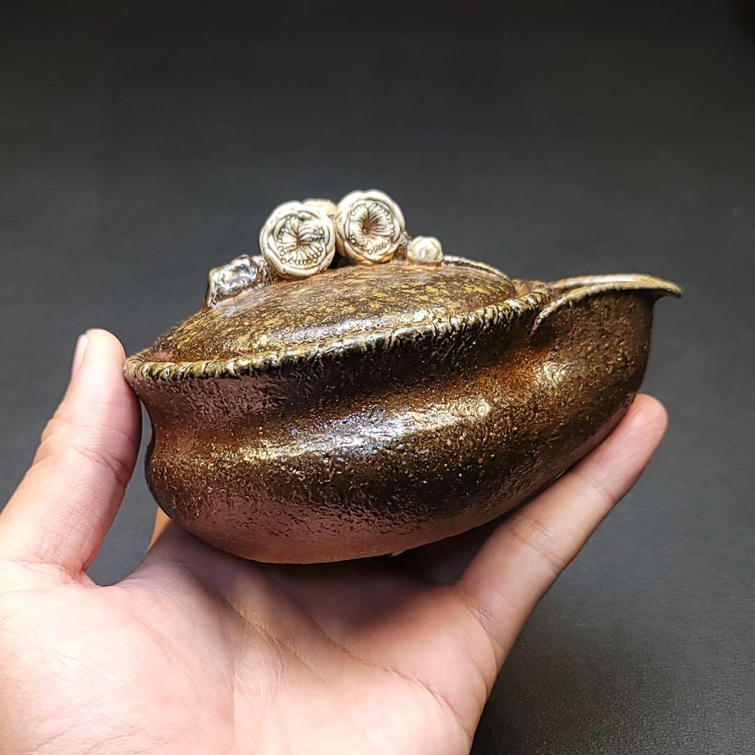 備前焼　入江光人司白梅宝瓶