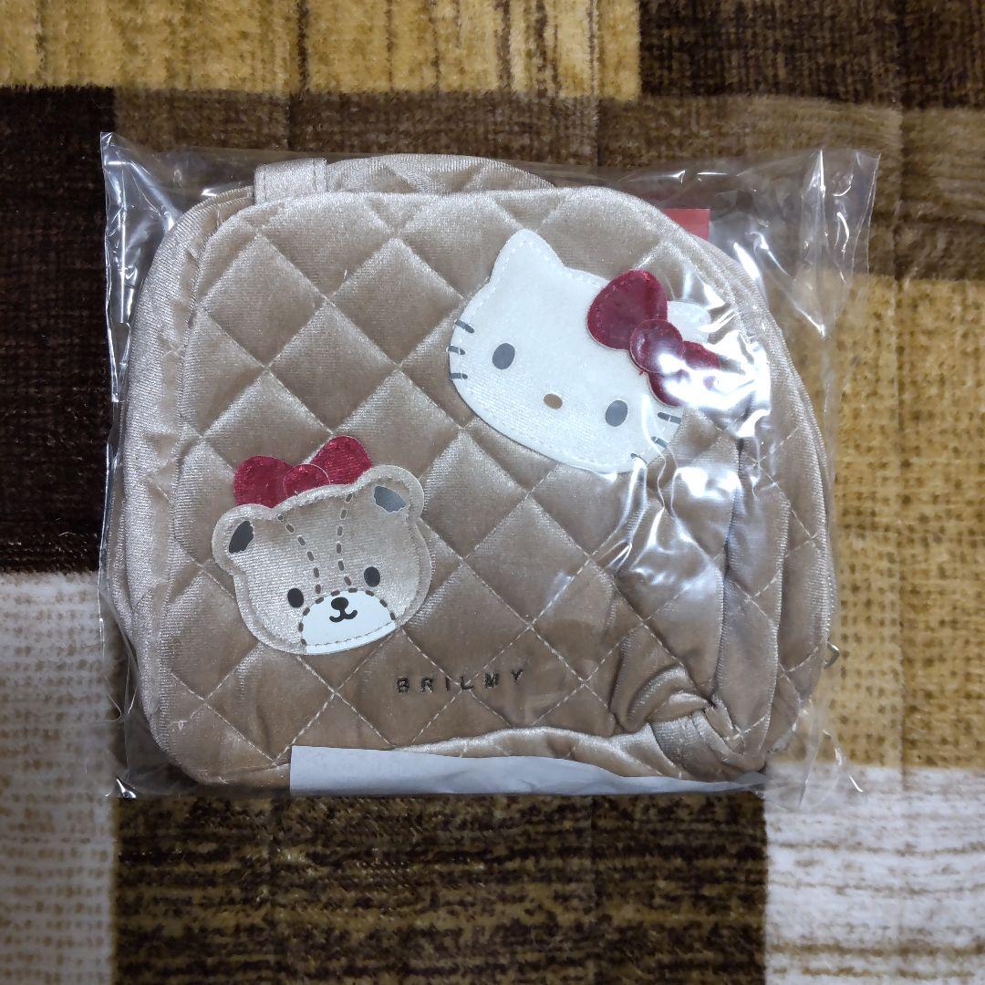 【新品】HELLO KITTY × BRILMY ズボラに優しいコスメポーチ