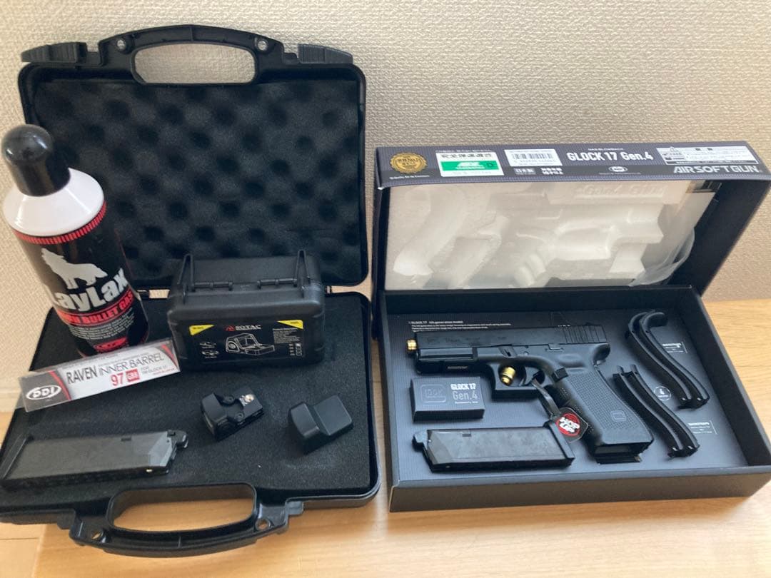 東京マルイ グロック17Gen.4 ガスブロ カスタム済み