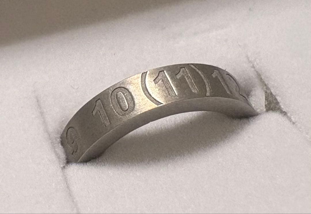 【新品未使用】Maison Margiela ナンバリングリング サイズ1