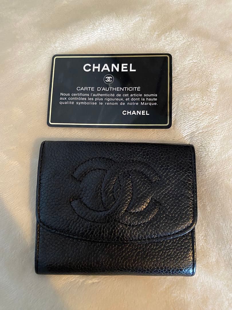 本日迄❗️CHANEL ブラックレザー ケース