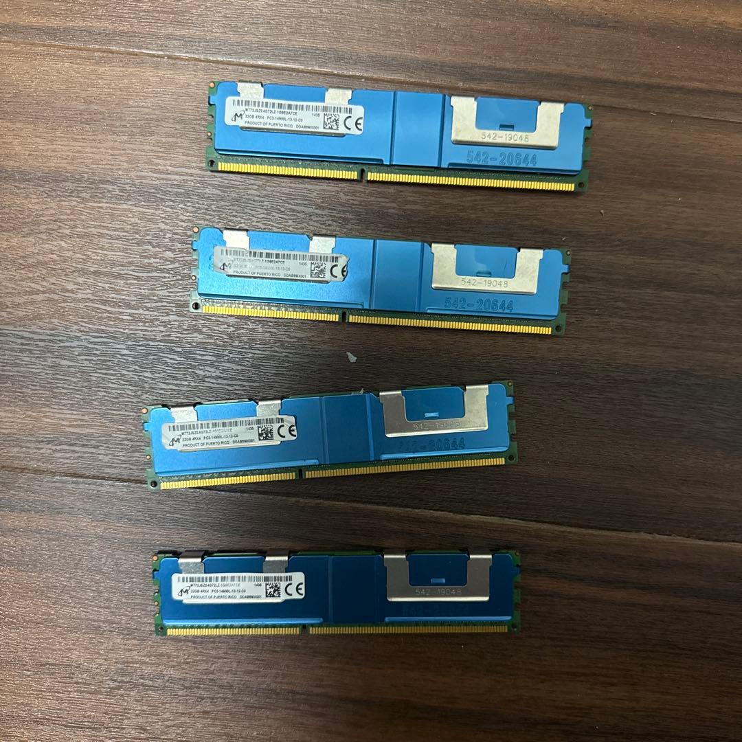 DDR3 4*32GB 1866MHz ECC サーバメモリモジュール