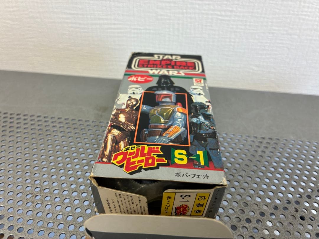 ポピー ワールドヒーロー S-1 ボバ・フェット 内袋 箱あり　オールドケナー