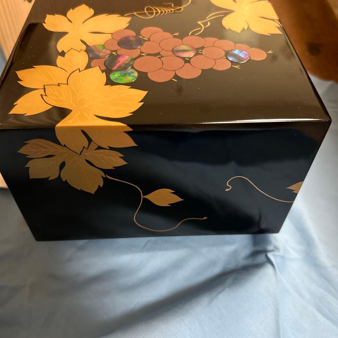 定価264000円　【未使用】平安象彦　宝石箱　葡萄　ぶどう　高級漆器