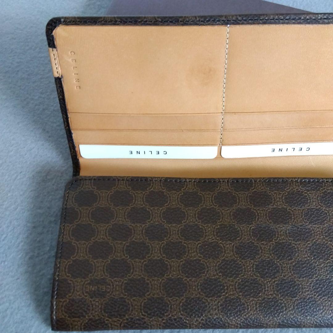モンチッチ様　【未使用】セリーヌ　CELINE　マカダム柄　2つ折　長財布