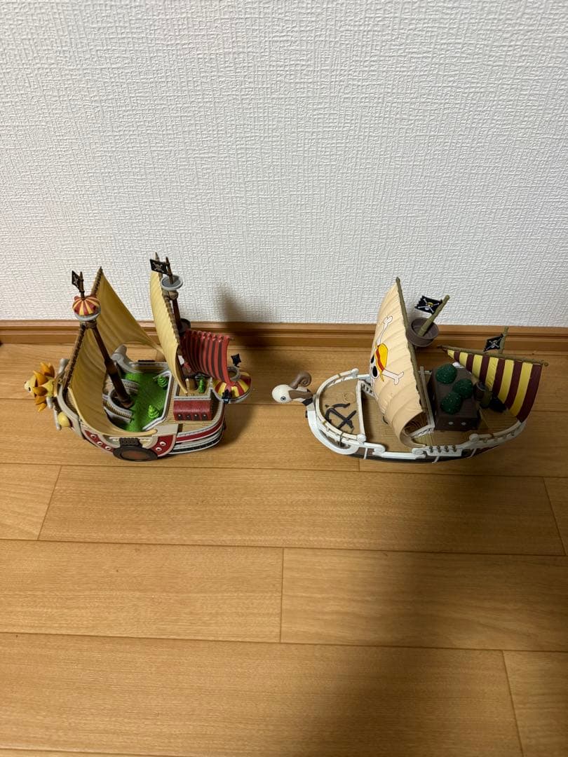 ワンピース サウザンド・サニー号とメリー号 フィギュアセット