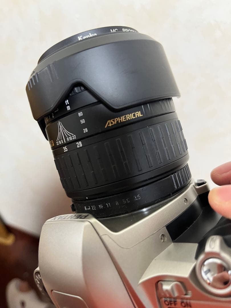 PENTAX MZ-7 一眼レフカメラ SIGMAレンズ付き