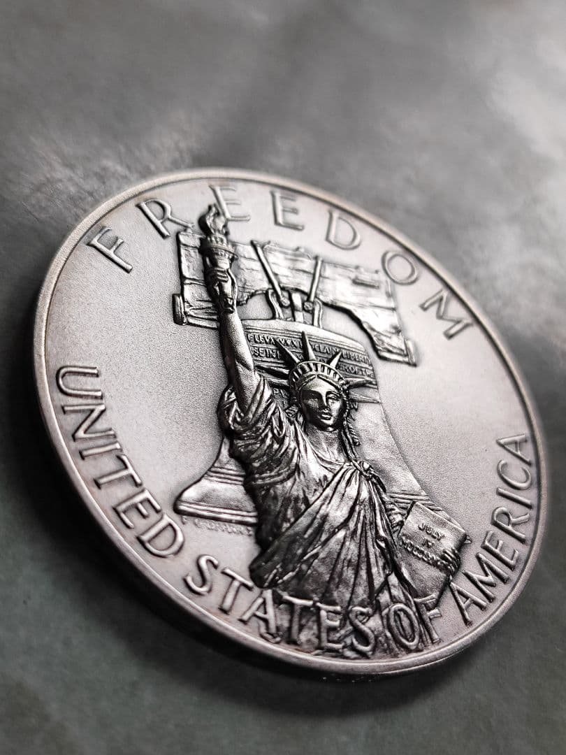 アメリカ合衆国建国200年記念 メダル【松本徽章】純銀