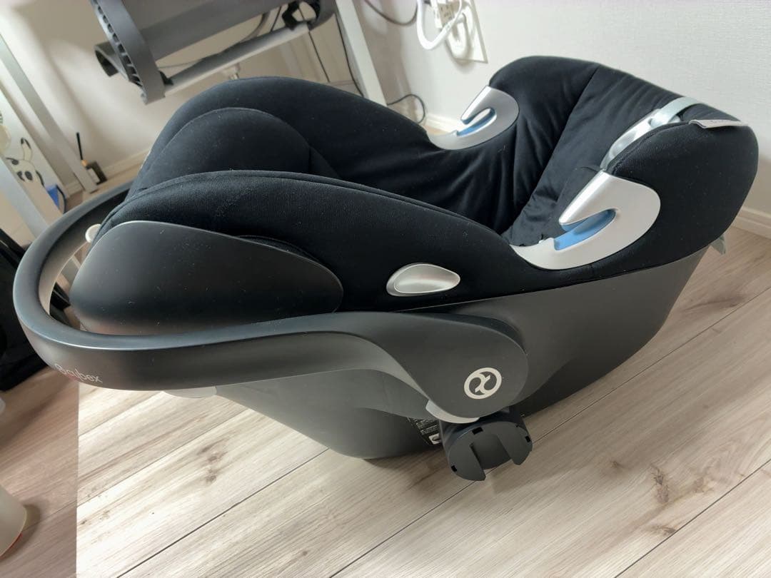 サイベックス aton qブラック ベビーシート 美品