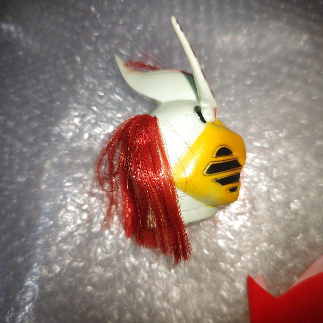 旧バンダイ　変身忍者嵐　面取れ　ソフビ　32cm　現状品