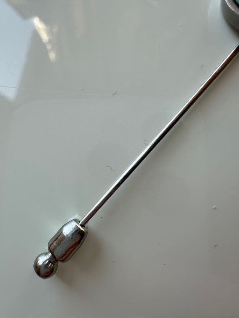 HERMES エルメスセリエラペルピン ハットピン ブローチ シェル