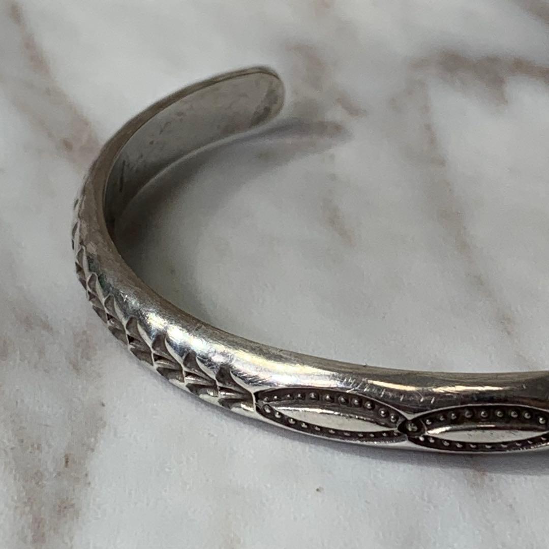 Darrell Cadman バングル Sterling刻印 スタンプ ナバホ族