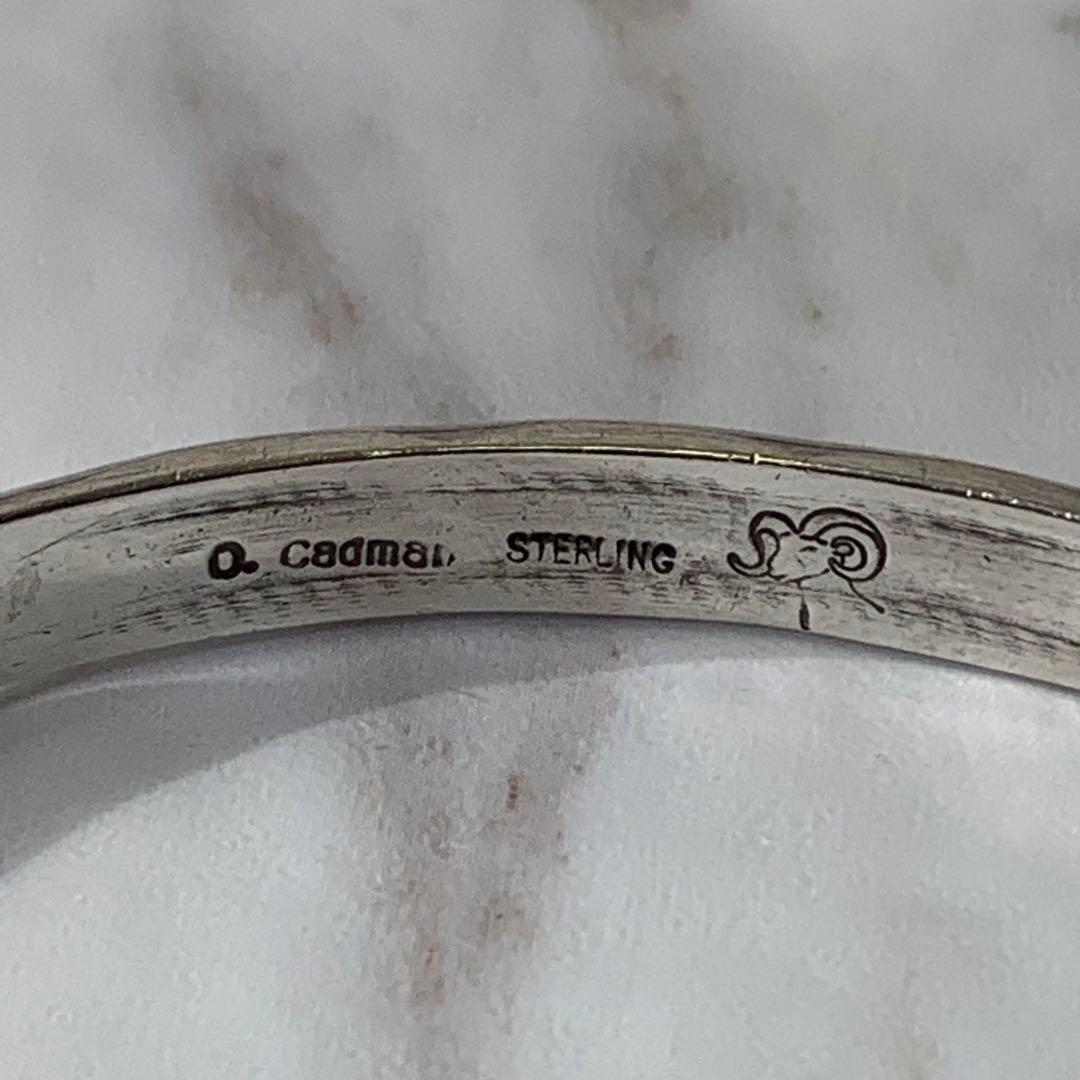 Darrell Cadman バングル Sterling刻印 スタンプ ナバホ族