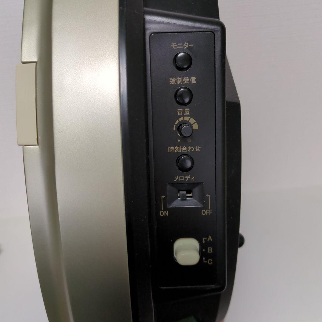 RHYTHMスモールワールド電波時計