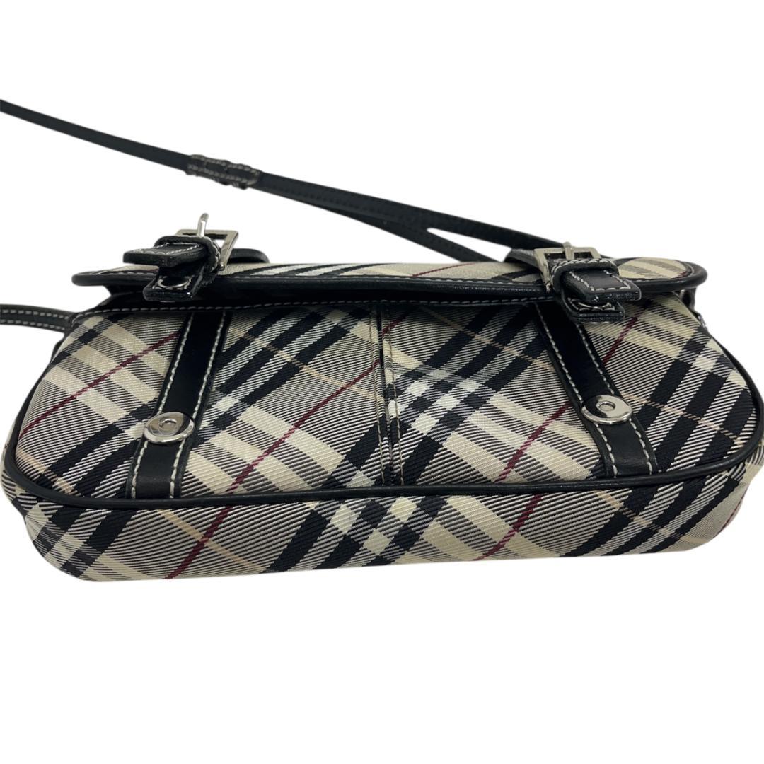 【人気】バーバリーブルーレーベル ノバチェック柄 ショルダーバッグ バック