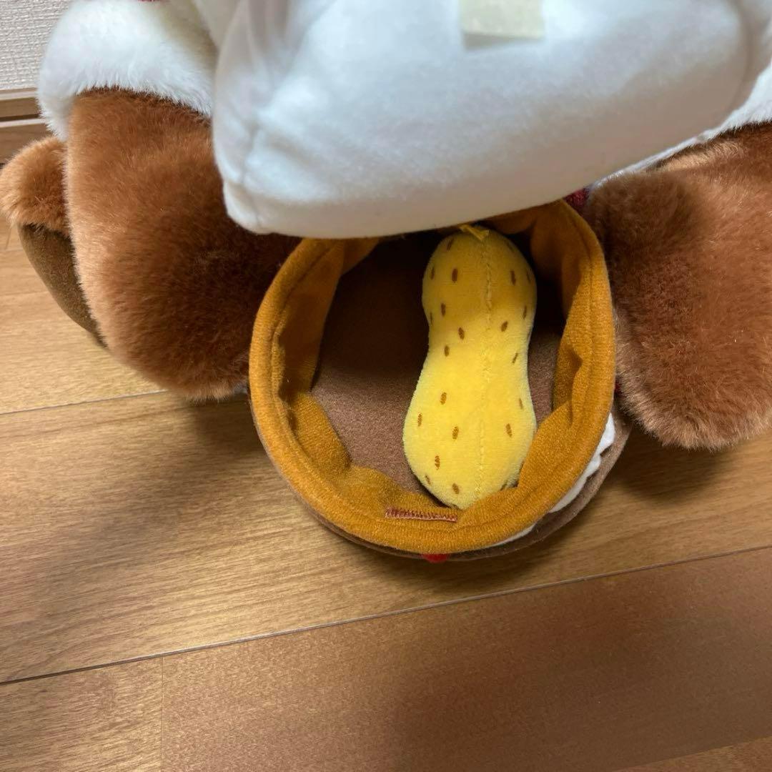 【希少新品タグ付き】ディズニー　チップとデール　ビッグぬいぐるみ　クリスマス