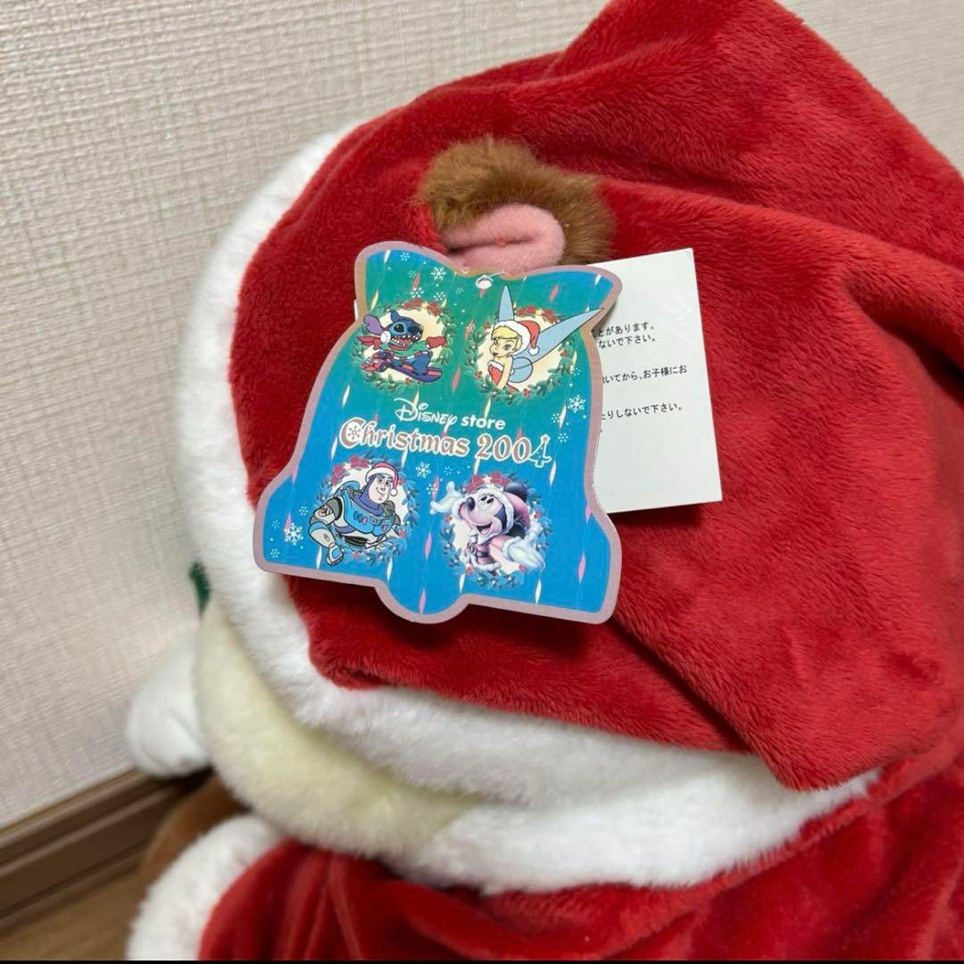 【希少新品タグ付き】ディズニー　チップとデール　ビッグぬいぐるみ　クリスマス
