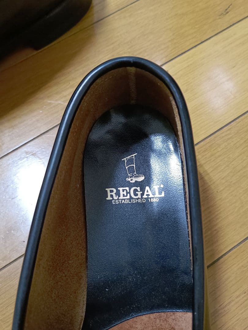 ※あわ※REGAL リーガル ローファー 黒　26.5cm