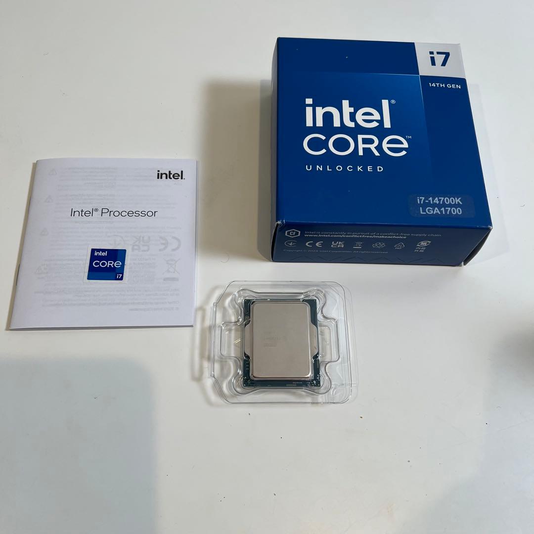 Intel Core i7 14700K - メーカー保証付き