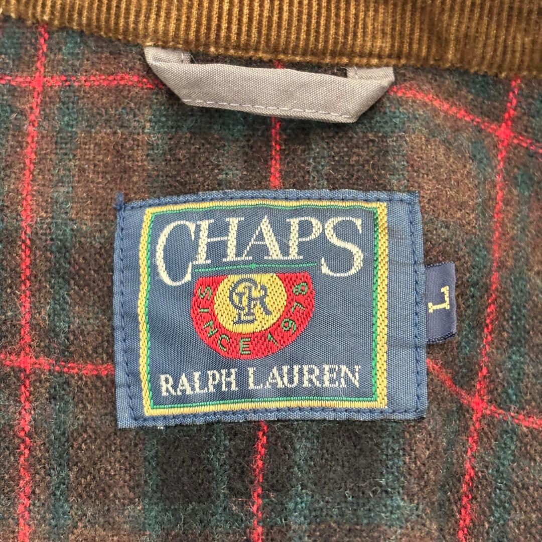90sCHAPS チャップス ラルフローレン ハンティングジャケット Lサイズ
