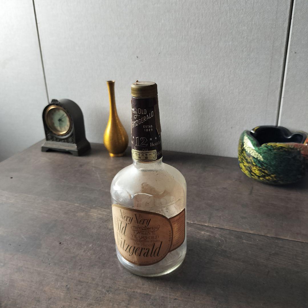 【古酒】12年Very Very Old Fitzgerald ウイスキー 空瓶
