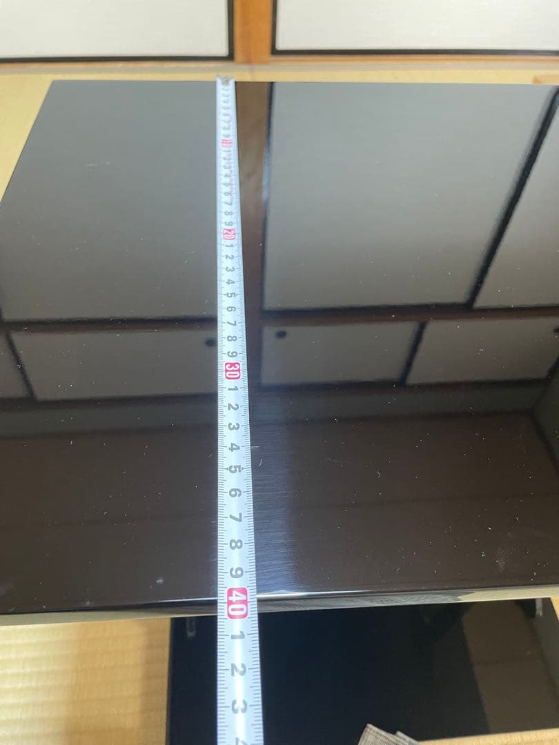 表千家　而妙斎好み　真塗　四方棚　富悦作