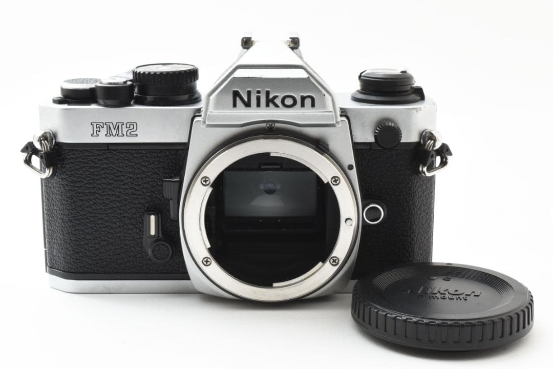 超美品 ニコン New FM2 シルバー　フィルム　モルト新品交換済 C988