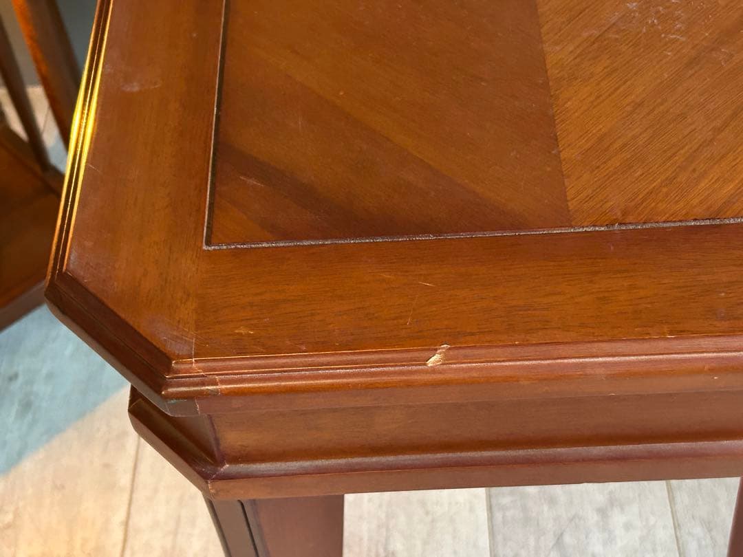 希少　洋風　クラシック　ワイドコンソール　ナイトテーブル　サイドボード　R