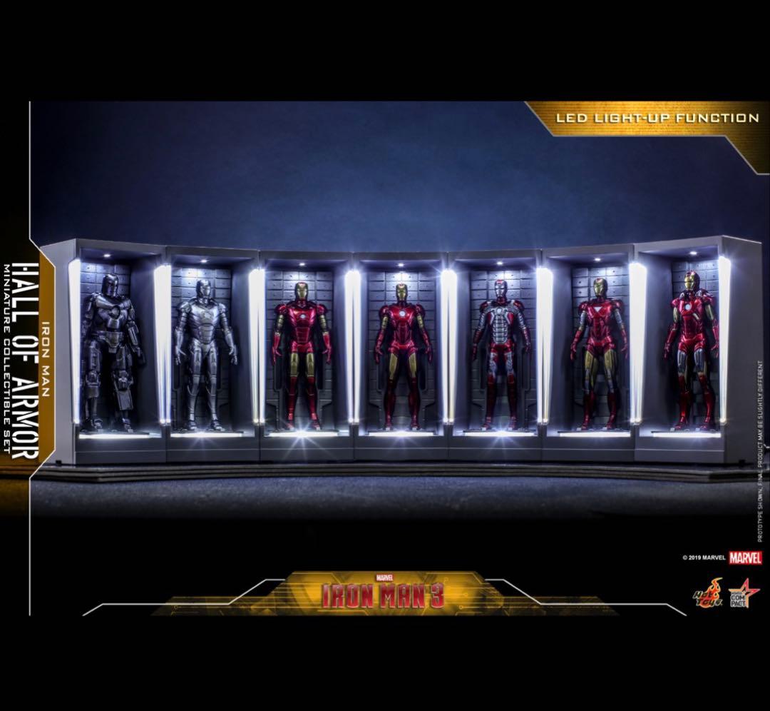 アイアンマン3 ホールオブアーマー (7体セット) MMSC012 ホットトイズ