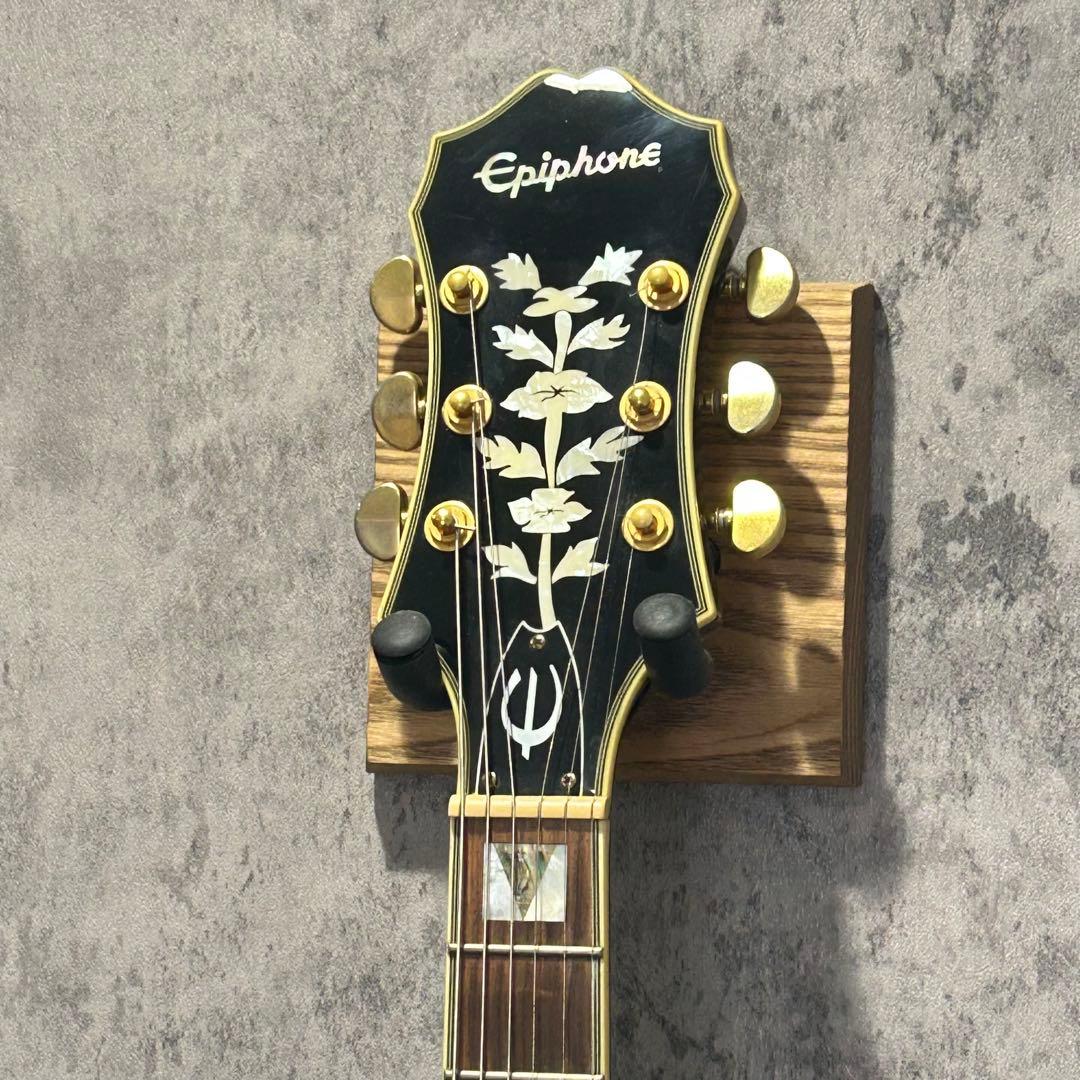 美品 シェラトンⅡ Epiphone セミアコースティックギター サンバースト